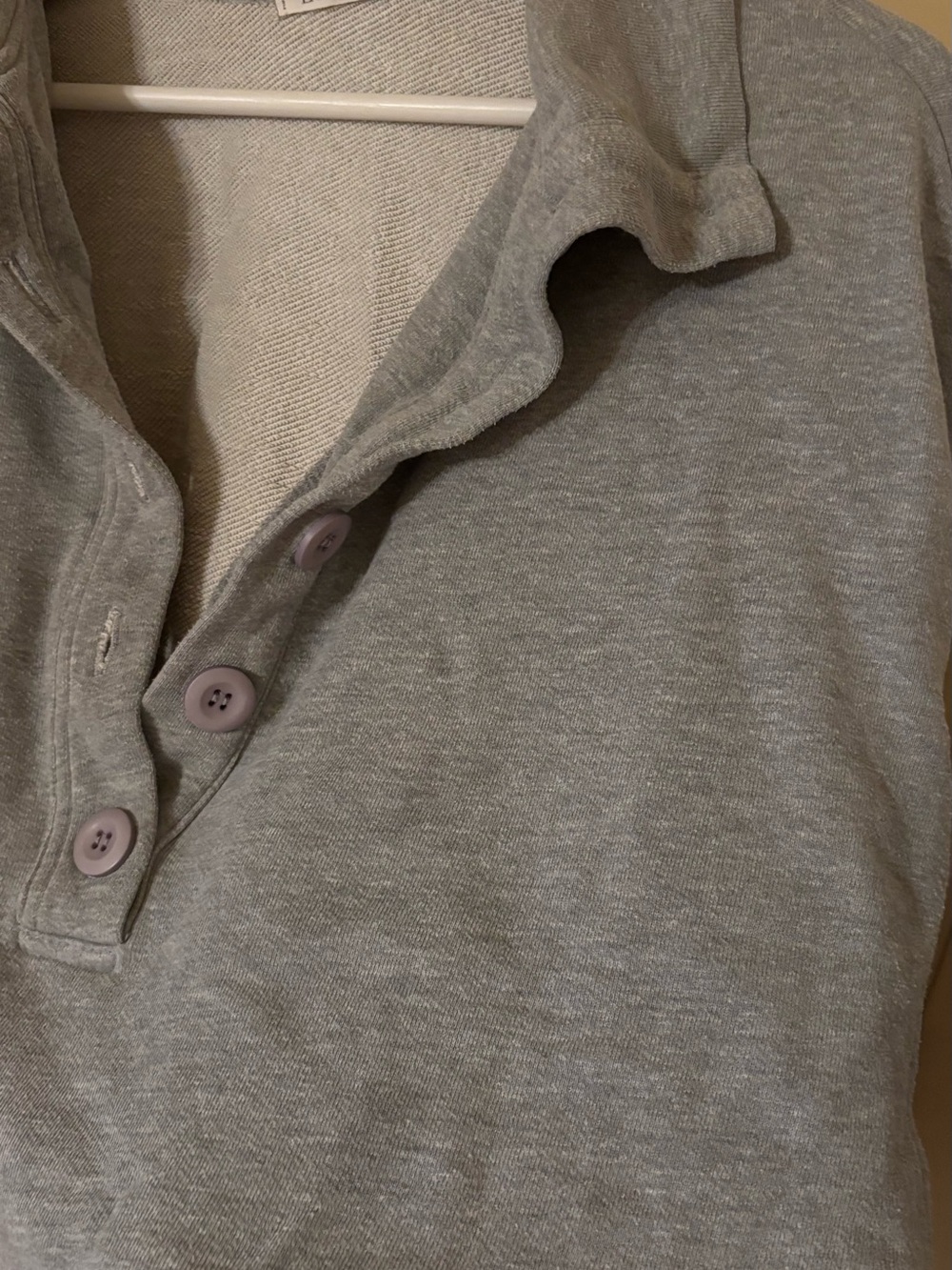 LA RELAXED VINTAGE TERRY PULLOVER